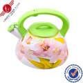 Various Decal Whistling Enamel Kettle